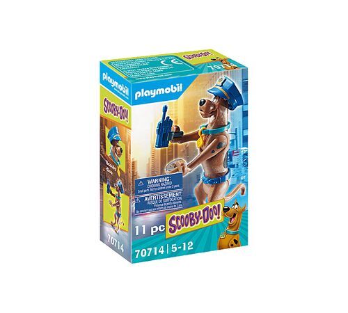 PLAYMOBIL Συλλεκτική φιγούρα Scooby "Αστυνομικός" 70714