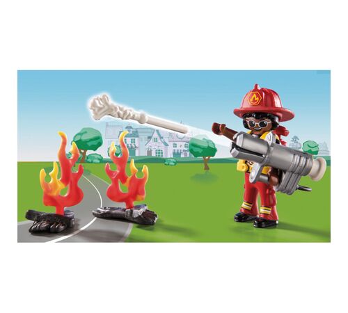 PLAYMOBIL Duck On Call Επιχείρηση Πυροσβεστικής: Διάσωση γάτας! 70917
