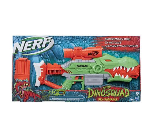 NERF DINOSQUAD REX RAMPAGE Motorized Blaster ΔΕΙΝΟΣΑΥΡΟΣ F0807