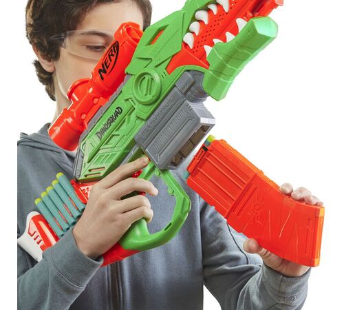 NERF DINOSQUAD REX RAMPAGE Motorized Blaster ΔΕΙΝΟΣΑΥΡΟΣ F0807