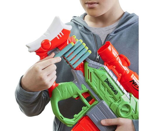 NERF DINOSQUAD REX RAMPAGE Motorized Blaster ΔΕΙΝΟΣΑΥΡΟΣ F0807