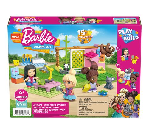 MEGA BLOKS BARBIE - ΙΑΤΡΕΙΟ ΓΙΑ ΖΩΑΚΙΑ (90 ΤΜΧ) GYH09