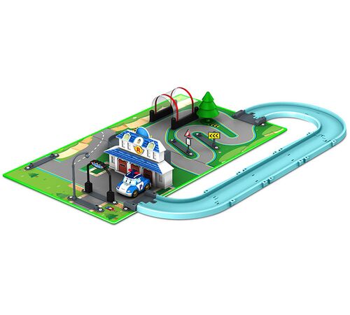 ROBOCAR POLI BROOMS TOWN MAP - ΑΡΧΗΓΕΙΟ 1003-83280