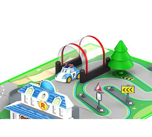 ROBOCAR POLI BROOMS TOWN MAP - ΑΡΧΗΓΕΙΟ 1003-83280