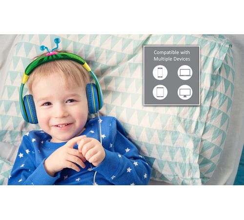 eKids-COCOMELON-YOUTH HEADPHONES (ενσυρματα ακουστικα για παιδια και εφηβους) 113692/CO-140