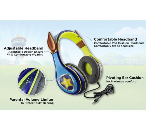 eKids-PAW PATROL CHASE-YOUTH HEADPHONES (ενσυρματα ακουστικα για παιδια και εφηβους) 113690/PW-140CH
eKids-PAW PATROL CHASE-YOUTH HEADPHONES (ενσυρματα ακουστικα για παιδια και εφηβους) 113690/PW-140CH
