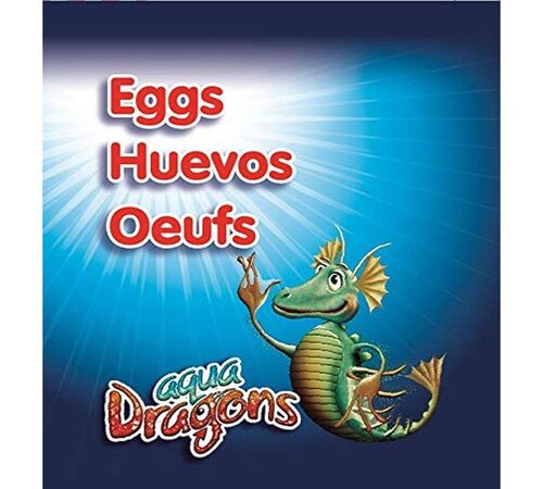 World Alive Refill Eggs AQUA DRAGONS  01ADEG   117335