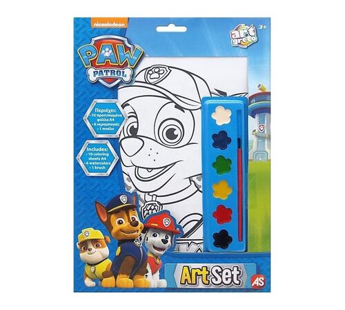 ΦΥΛΛΑ ΖΩΓΡΑΦΙΚΗΣ ART SET PAW PATROL 1023-66205