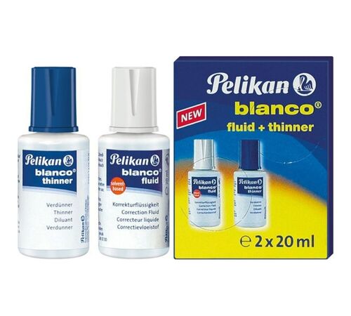 Διορθωτικό Υγρό & Διαλυτικό Pelikan 2X20ml  335778