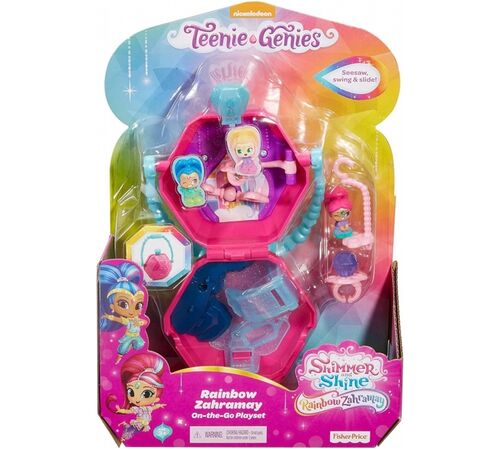 SHIMMER & SHINE Shimmer and Shine Teenie Genies Rainbow Zahramay ΦΟΡΗΤΟ ΣΕΤ ΠΑΙΧΝΙΔΙΟΥ FHN35/FHN38-4