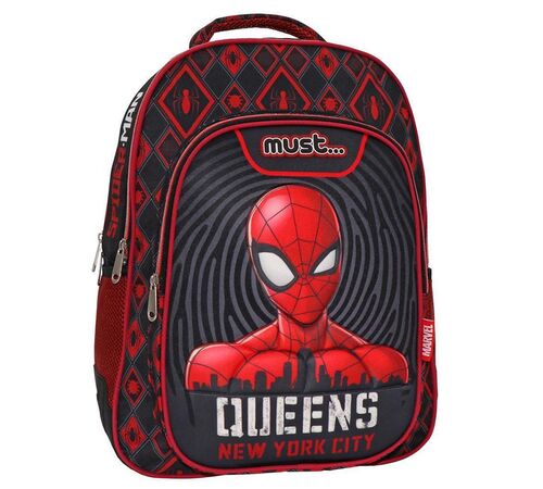 ΤΣΑΝΤΑ ΠΛΑΤΗΣ ΔΗΜΟΤΙΚΟΥ 32Χ18Χ43 3 ΘΗΚΕΣ SPIDERMAN QUEENS NEW YORK CITY 000508107