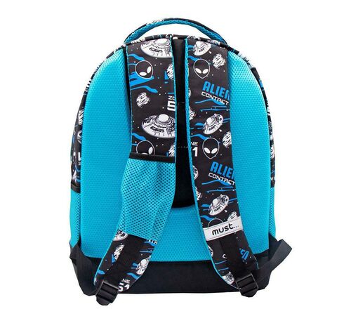 ΤΣΑΝΤΑ ΠΛΑΤΗΣ MUST GLOW IN THE DARK 32Χ18Χ43 3ΘΗΚΕΣ ALIEN INVASION 000584732