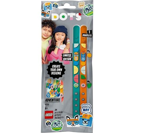 LEGO Dots Adventure Bracelets Jewellery Set 41918