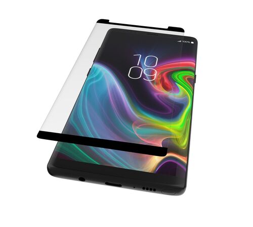 ZAGG InvisibleShield® Full Face Tempered Glass – Samsung Galaxy Note 9 (μαύρο πλαίσιο)