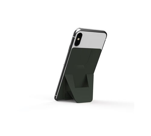 DesignNest FoldStand |Phone + cardholder| Αόρατο αναδιπλούμενο stand κατάλληλο για smartphone (Grey)