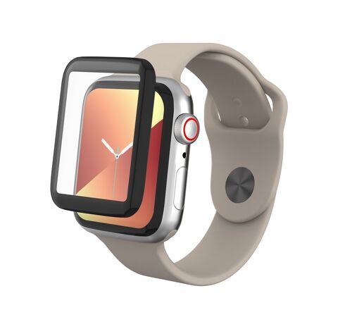 ZAGG InvisibleShield Full Face Tempered Glass Full Glue για Apple Watch Series 5/4 (40mm – μαύρο πλαίσιο)