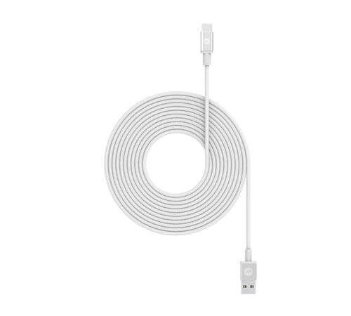 Mophie Charging Cable Καλώδιο φόρτισης USB-C (3 μέτρα – λευκό)