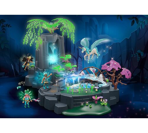 PLAYMOBIL ADVENTURES OF AYUMA Μαγεμένη νεραϊδολίμνη 70800
-1