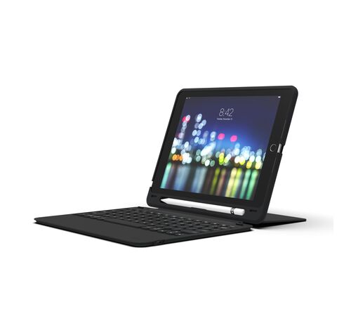 ZAGG Rugged Messenger Keyboard Case Ανθεκτική Θήκη με καπάκι για Apple iPad 10.2 inch σε μαύρο χρώμα – 103104693