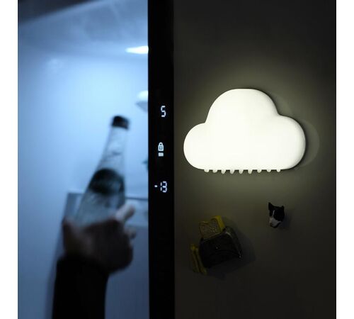 Designnest® NightLamp Cloud |MUID| Φωτάκι νυκτός συννεφάκι με ηχητική ενεργοποίηση (λευκό)