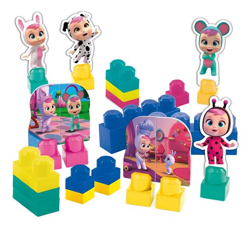 LISCIANI CRY BABIES BABY BLOCKS BACKPACK 83763
-1