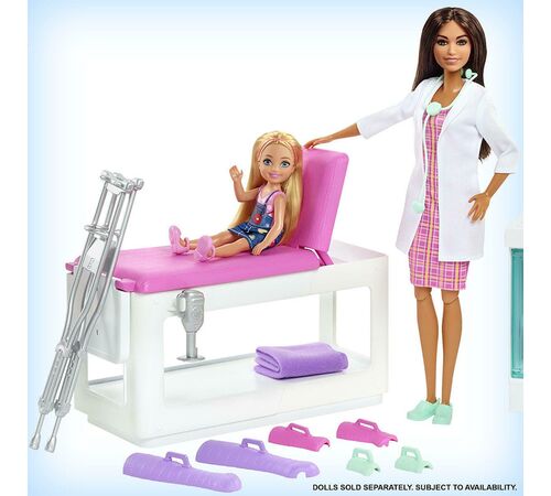 BARBIE ΚΛΙΝΙΚΗ ΣΕΤ ΜΕ ΚΟΥΚΛΑ GTN61