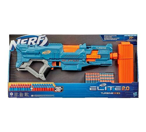 NERF ELITE 2.0 TURBINE CS 18 Με 36 Βελάκια ΜΕ ΓΕΜΙΣΤΗΡΑ 18 ΒΕΛΑΚΙΑ E9481