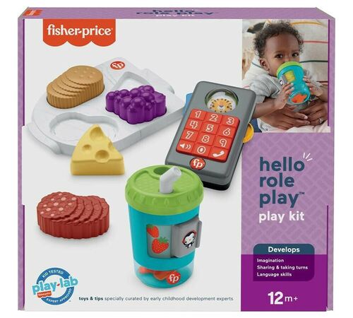 FISHER PRICE PLAYKIT- HELLO ROLE PLAY 12M+ HFJ95