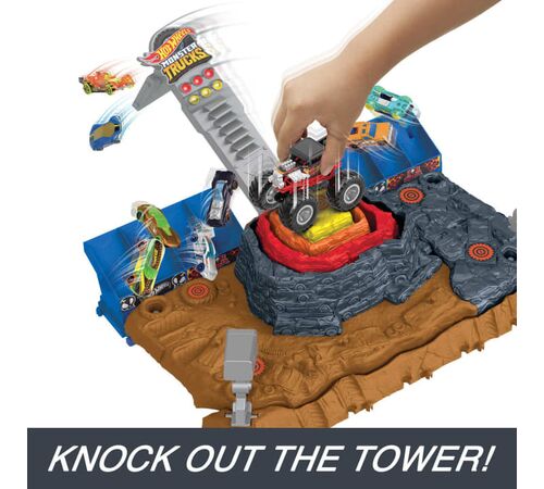 HOT WHEELS MONSTER TRUCKS ARENA WORLD ΑΠΟΛΥΤΟ ΣΕΤ ΣΥΓΚΡΟΥΣΕΩΝ HNB96-3
