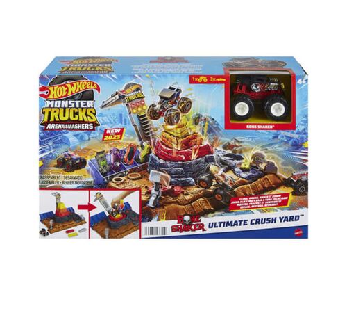 HOT WHEELS MONSTER TRUCKS ARENA WORLD ΑΠΟΛΥΤΟ ΣΕΤ ΣΥΓΚΡΟΥΣΕΩΝ HNB96-1