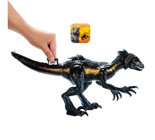 JURASSIC WORLD INDORAPTOR ΜΕ ΦΩΤΑ,ΗΧΟΥΣ & ΛΕΙΤΟΥΡΓΙΕΣ ΕΠΙΘΕΣΗΣ HKY11-2