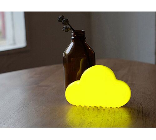 Designnest® NightLamp Cloud |MUID| Φωτάκι νυκτός συννεφάκι με ηχητική ενεργοποίηση (κίτρινο)