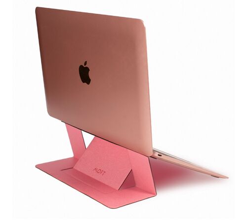 Allocacoc MOFT |laptop stand| Αόρατο αναδιπλούμενο laptop stand για φορητούς έως 15,6" (rose gold)