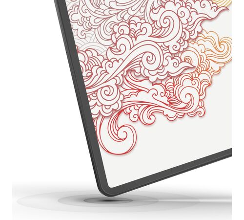 ZAGG InvisibleShield GlassFusion+ Canvas® Flexible Hybrid Protection with a Paper Finish – Apple iPad Pro 12,9" (2021 - 5th & 4th / 3rd Gen)