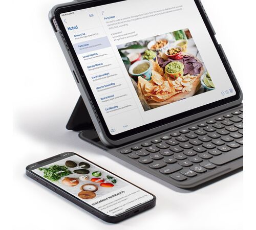 ZAGG Pro Keys Θήκη με πληκτρολόγιο για Apple iPad Pro 12,9" (3ης, 4ης, 5ης Γενιάς) σε charcoal χρώμα - 103407963