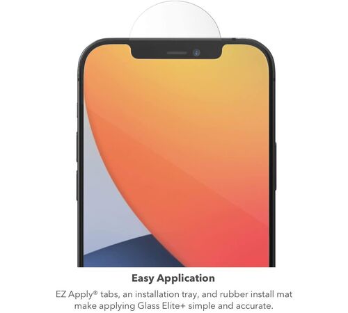 ZAGG InvisibleShield Full Face Tempered Glass Full Glue – iPhone 12 Pro Max (διάφανο)