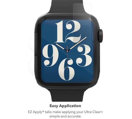 ZAGG InvisibleShield Ultra Clear+ Screen Protector – Apple Watch Series 4-6 & SE (44mm - διάφανη)