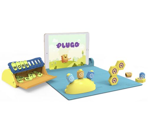 Plugo Combo 3 in 1 by PlayShifu Σύστημα παιδικού παιχνιδιού Επαυξημένης Πραγματικότητας με τρία παιχνίδια (Link, Count & Letters)