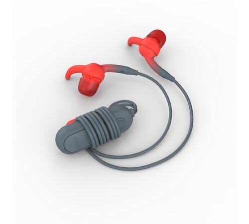 iFROGZ Sound Hub Plugz Ασύρματα Ακουστικά (γκρι/κόκκινο)
