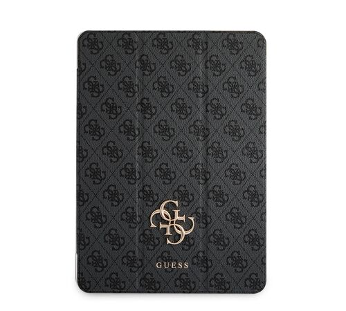 Guess 4G Logo Saffiano Collection Book Cover Θήκη κατάλληλη για Apple iPad Pro 2021 11" (Space Grey - GUIC11G4GFGR)