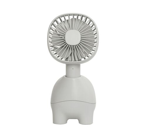 Designnest® PetFan |MUID| Ανεμιστήρας USB σε σχήμα ζωάκι αλπακά (Γκρι)