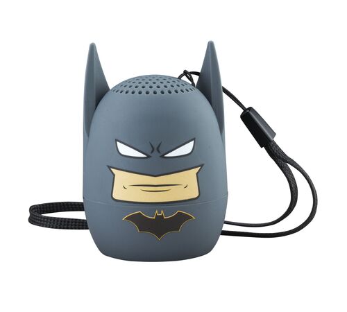 eKids Batman Φορητό ηχείο Bluetooth για παιδιά με λουράκι καρπού (Γκρι/Μαύρο)