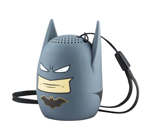 eKids Batman Φορητό ηχείο Bluetooth για παιδιά με λουράκι καρπού (Γκρι/Μαύρο)