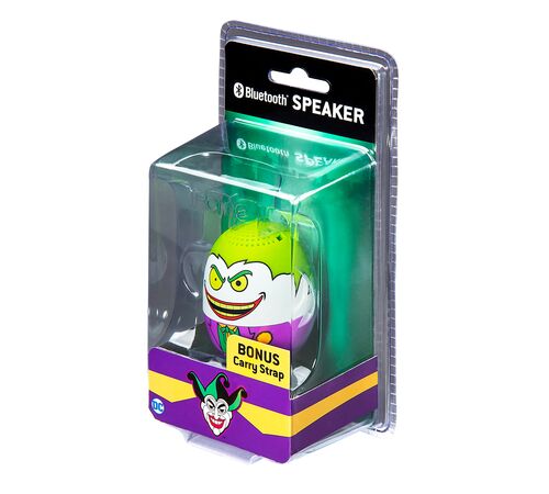 eKids Joker Φορητό ηχείο Bluetooth για παιδιά με λουράκι καρπού (Μωβ/Κίτρινο)