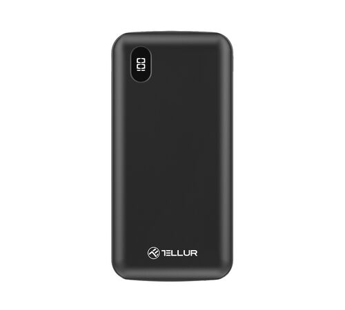 Tellur Powerbank PD100 10.000mAh σε μαύρο χρώμα με 2x USB, 1xUSB-C (TLL158231)