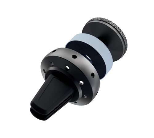Tellur FreshDot Car Phone Holder Magnetic Μαγνητική βάση στήριξης Smartphone & αρωματικό αυτοκινήτου (Space Grey/Anti Tobacco)