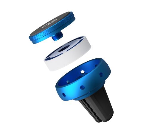 Tellur FreshDot Car Phone Holder Magnetic Μαγνητική βάση στήριξης Smartphone & αρωματικό αυτοκινήτου (Μπλε/Ocean)