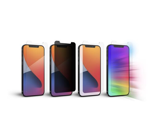 ZAGG InvisibleShield Full Face Tempered Glass με αντιμικροβιακή τεχνολογία – Elite VisionGuard+ για Apple iPhone 12 Pro Max