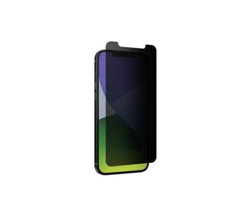 ZAGG InvisibleShield Full Face Tempered Glass Full Glue – iPhone 12 Pro Max (Privacy)