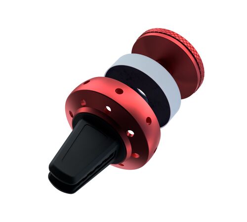 Tellur FreshDot Car Phone Holder Magnetic Μαγνητική βάση στήριξης Smartphone & αρωματικό αυτοκινήτου (Κόκκινο/Bubble Gum)